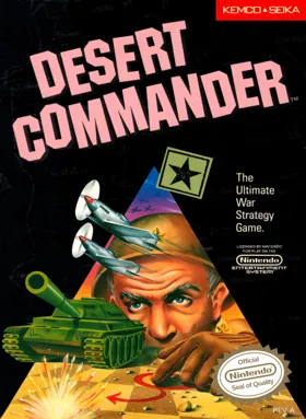 Desert Commander (USA) box cover front